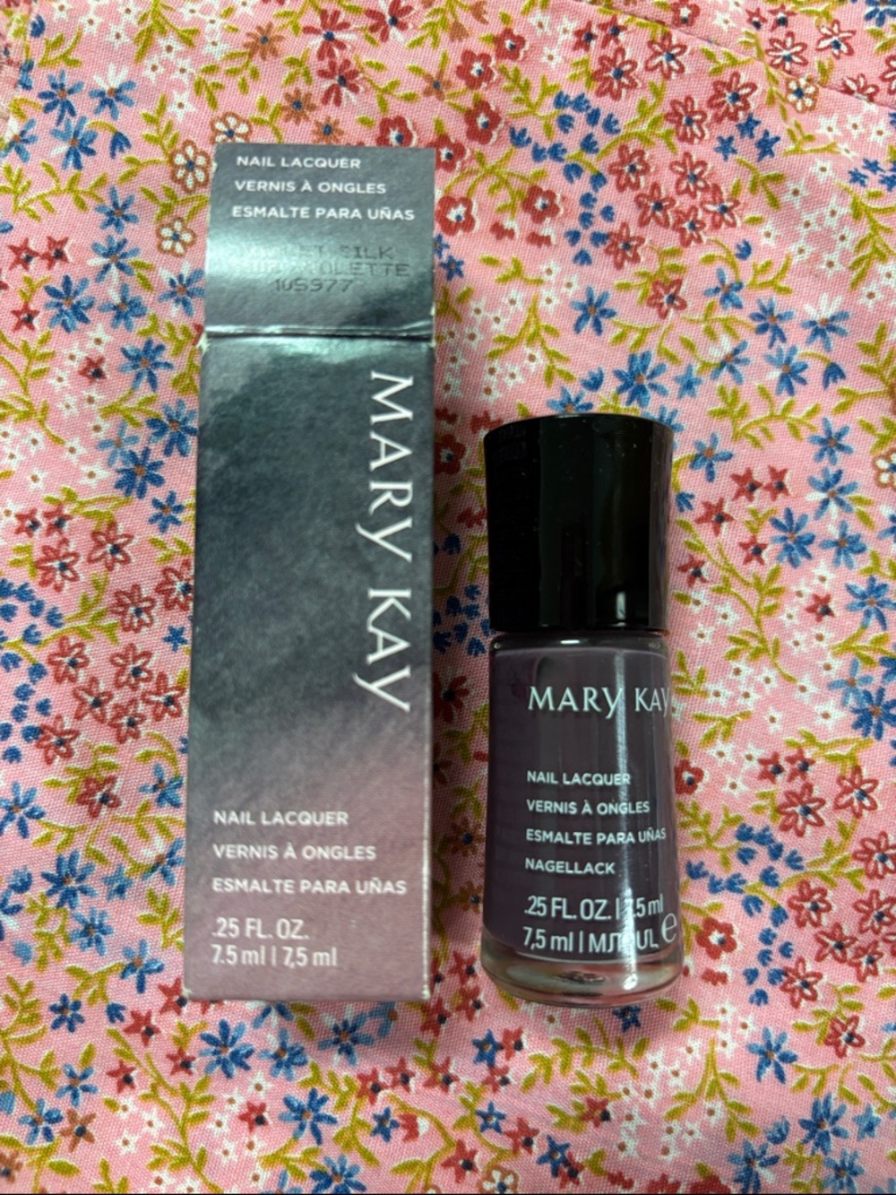 Nail lacquer - violet silk - nail polish
